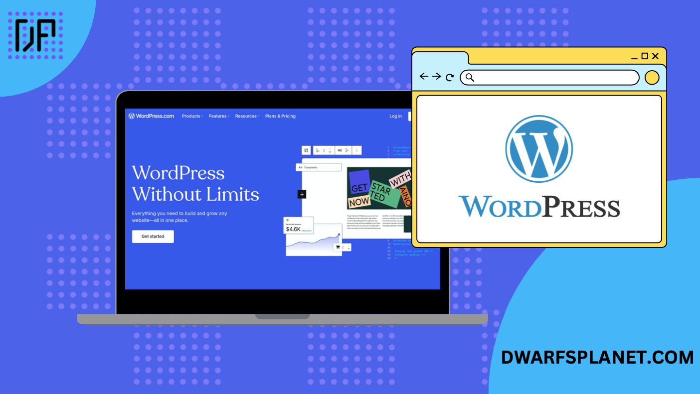 Create Website using WordPress DwarfsPlanet